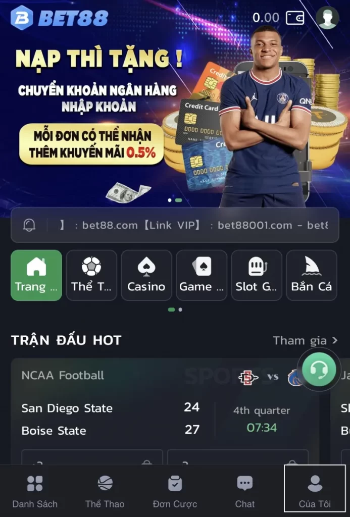 Rút tiền Bet88 siêu nhanh chỉ với vài thao tác