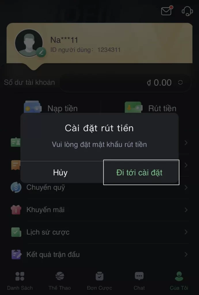 Rút tiền Bet88 siêu nhanh chỉ với vài thao tác