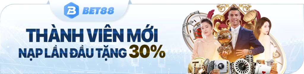 Nạp Lần Đầu Nhận Thêm 30% Tiền Nạp