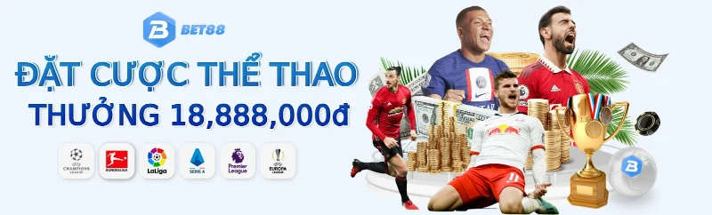 Nhiều phần thưởng cho người chơi đến từ kèo nhà cái BET88