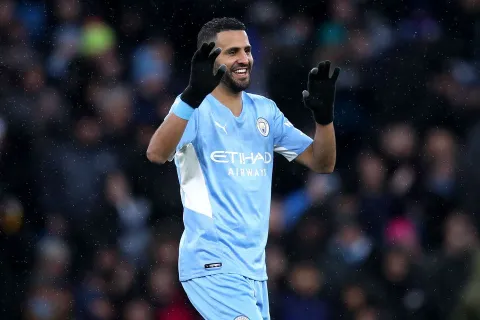 Riyad Mahrez trước đây từng thi đấu cho Manchester City